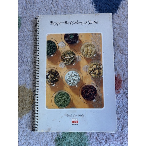 Other - Time-Life Foods of the World: The Cooking of India Recipes Spiral-Bound Cookbook